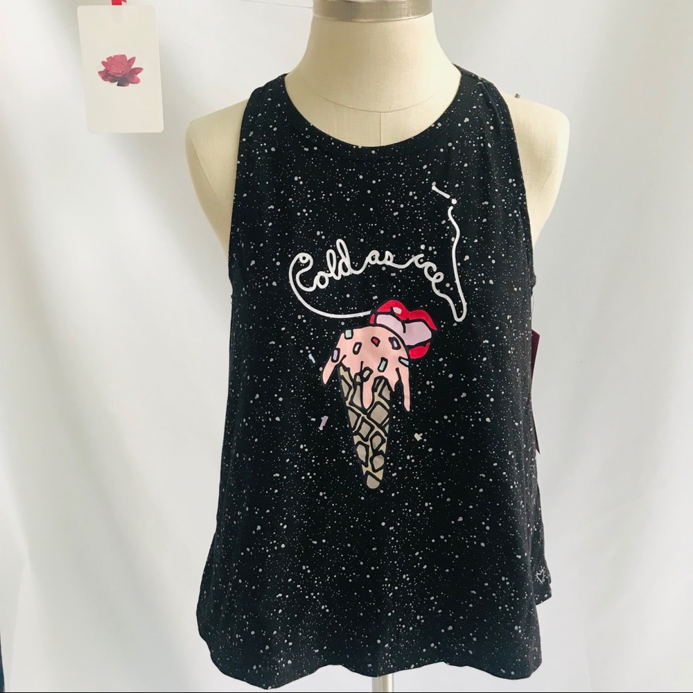 Betsey Johnson performance tank top size small